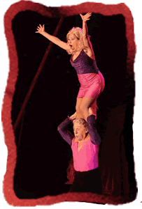Komische Acrobatiek